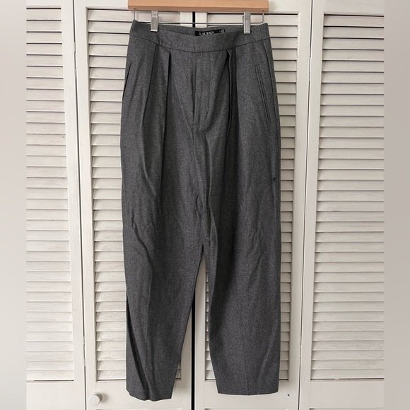 Lauren RL sz 4 pleated trousers - Picture 1 of 3